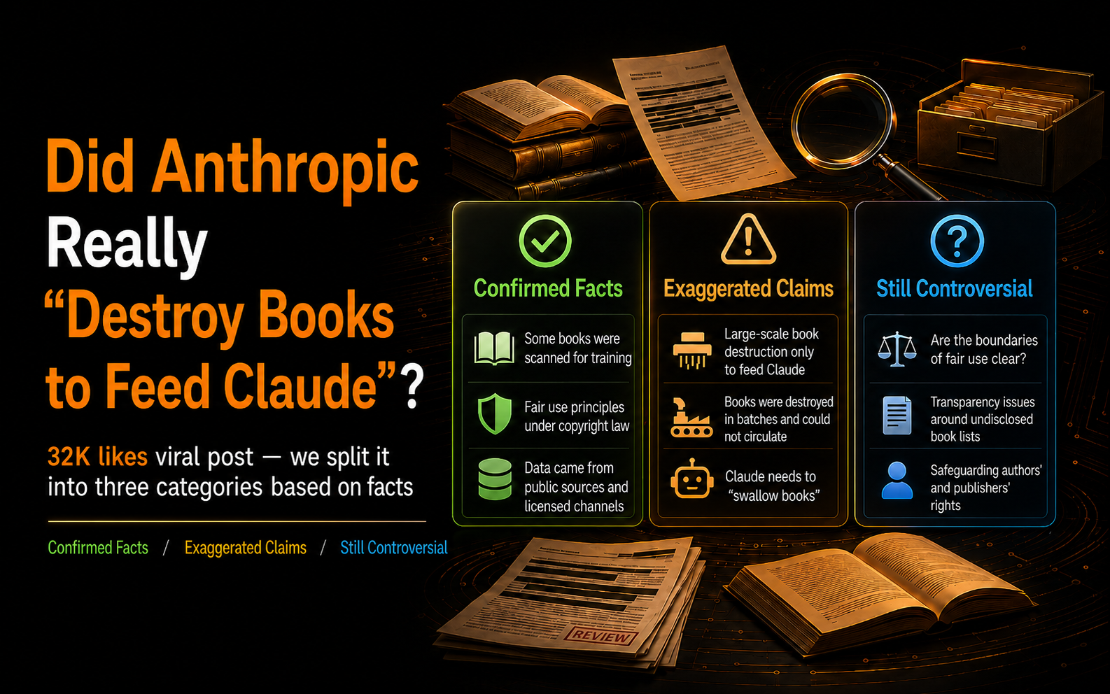Did Anthropic Secretly Destroy the World's Books? A Fact Check on Project Panama and Claude Training Data