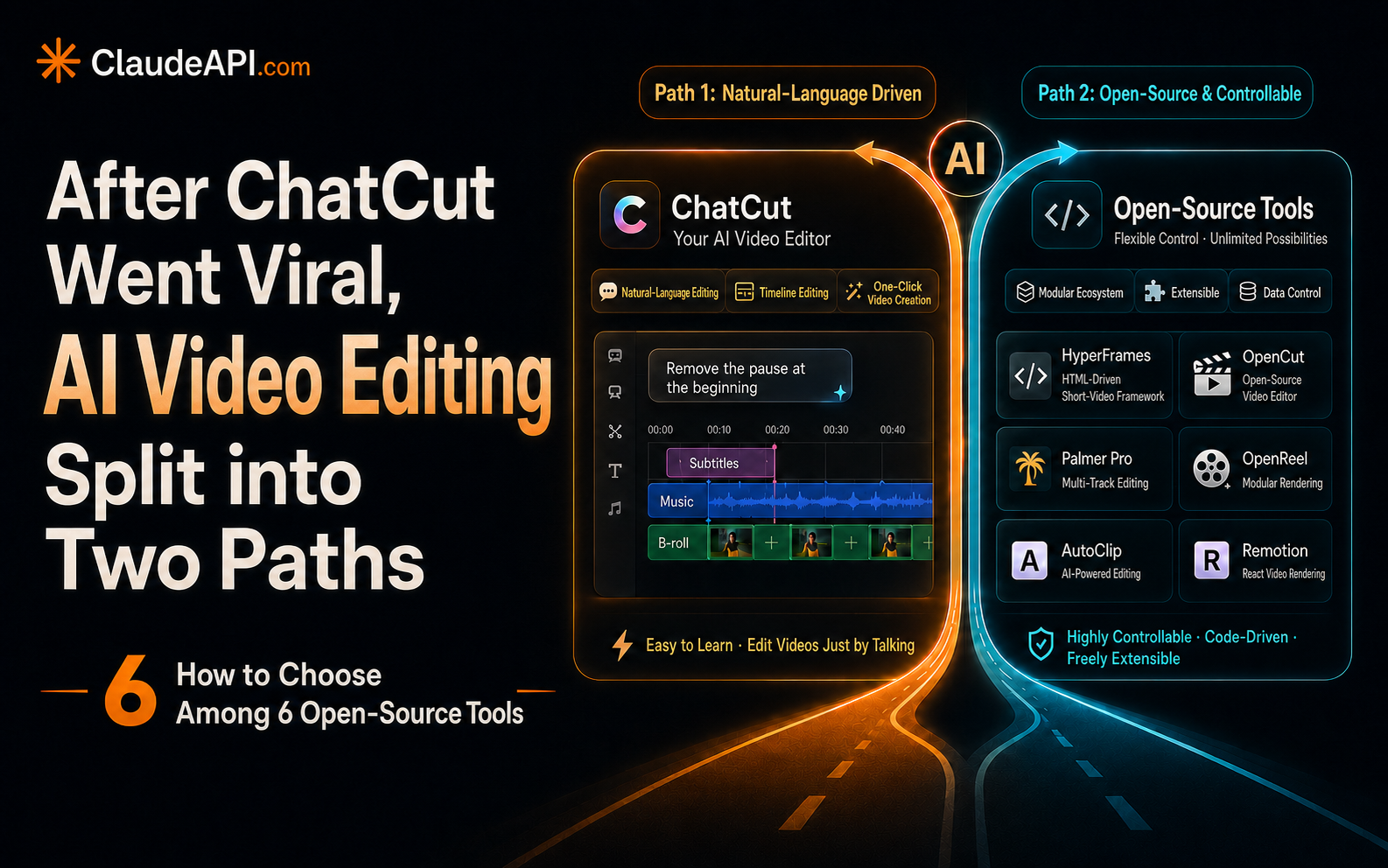 chatcut-vs-open-source-ai-editors