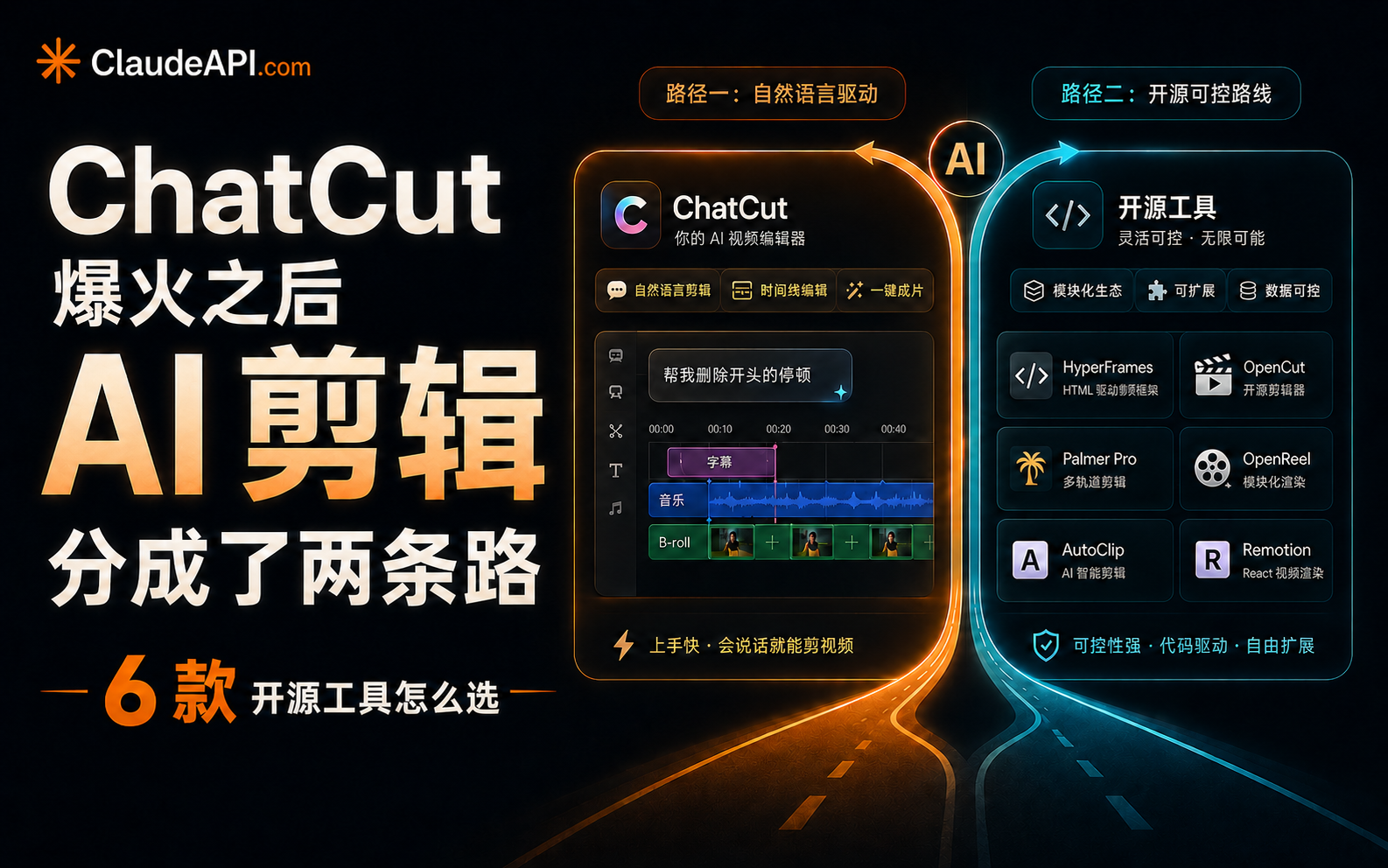 chatcut-vs-open-source-ai-editors