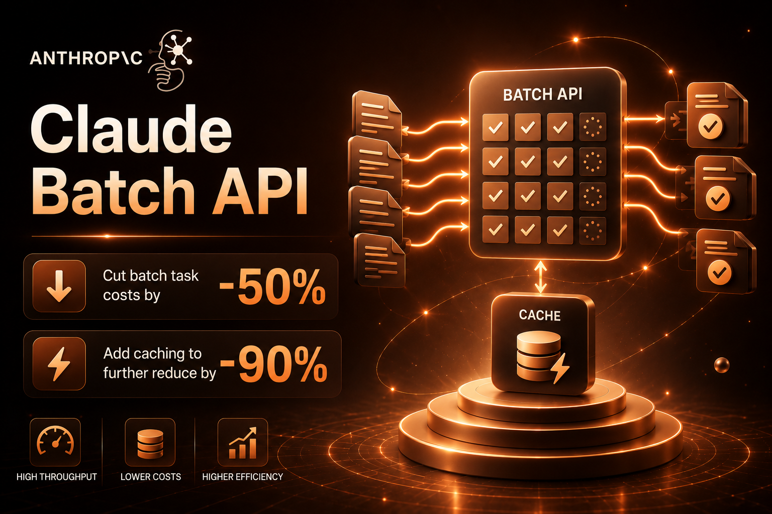 Claude Batch API in Practice: Cut Bulk Workload Costs by 50%, Then Stack Caching for Another 90% Off