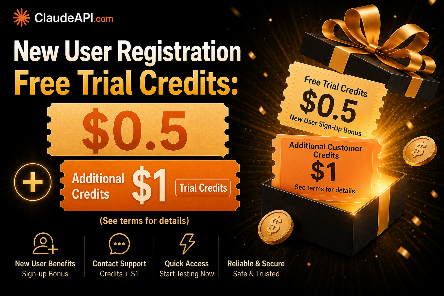 Get $1.50 in Free Credits to Test the Claude API on ClaudeAPI.com