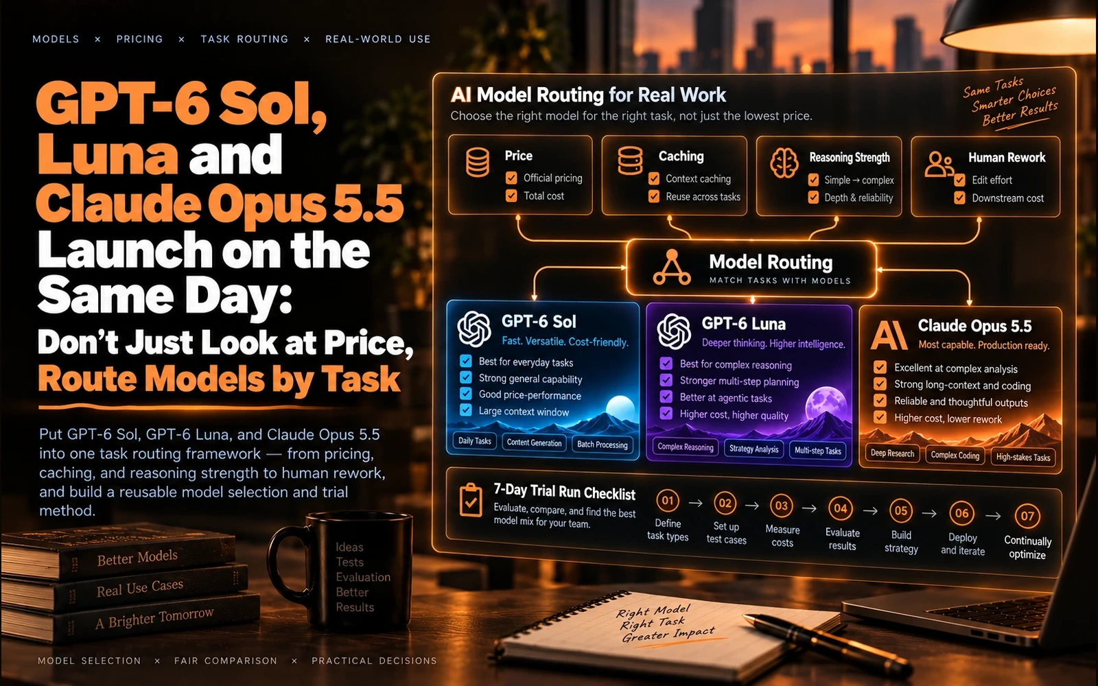 GPT-6 Sol, Luna and Claude Opus 5.5: Route Models by Task, Not Token Price