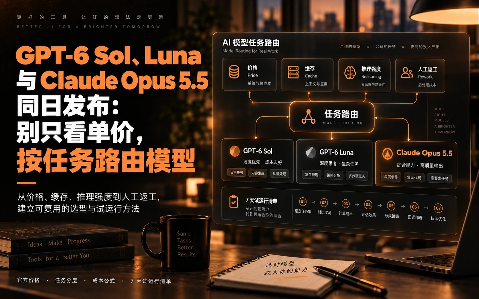 GPT-6 Sol、Luna 与 Claude Opus 5.5 同日发布：按任务路由模型