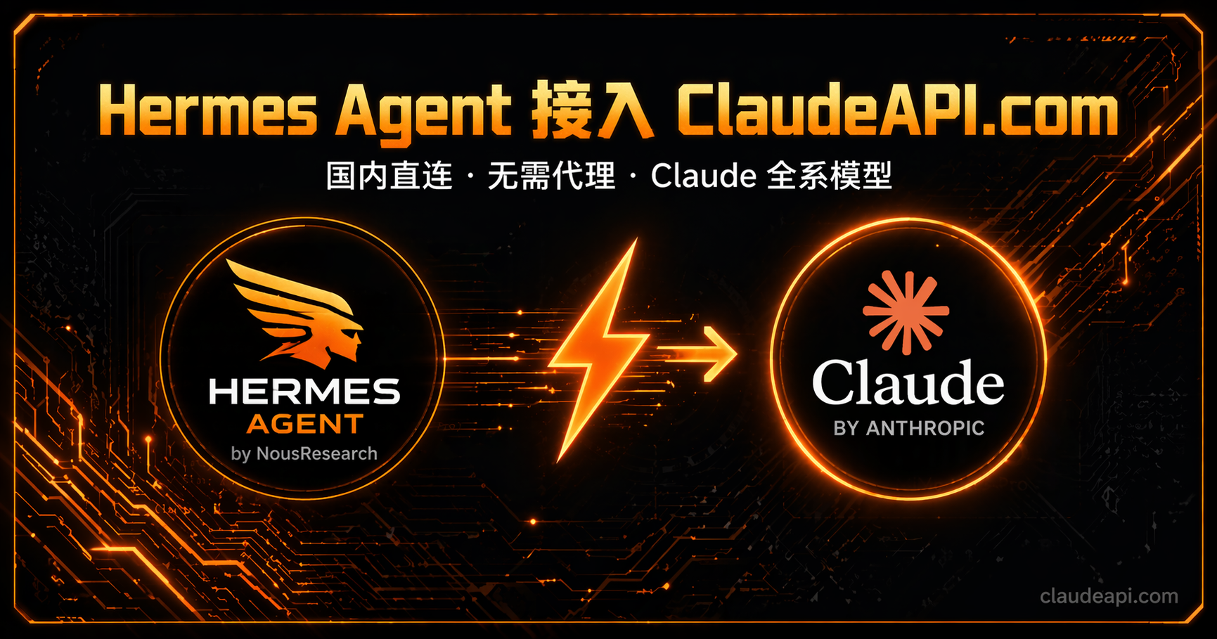 Hermes Agent 接入 ClaudeAPI.com 完整教程（2026最新）